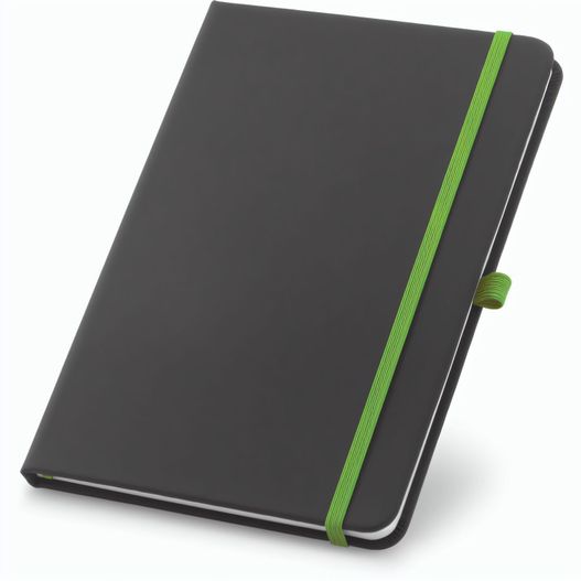 CORBIN. A5 Notizbuch aus PU mit linierten Blättern (Bild 1)