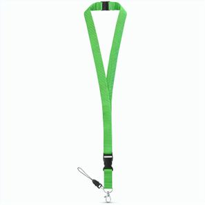 MURRAY. Lanyard aus Polyester (20 mm) mit einem Schlüsselband