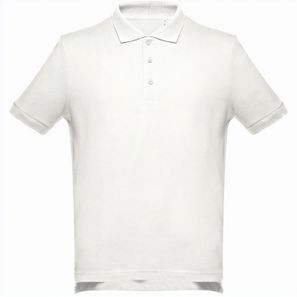 THC ADAM. Kurzarm-Poloshirt aus Baumwolle für Herren