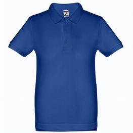 THC ADAM KIDS. Kurzärmeliges Baumwoll-Poloshirt für Kinder (unisex)