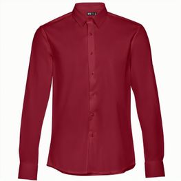 THC PARIS. Langärmeliges Popeline-Hemd für Herren