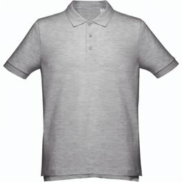 THC ADAM. Kurzarm-Poloshirt aus Baumwolle für Herren