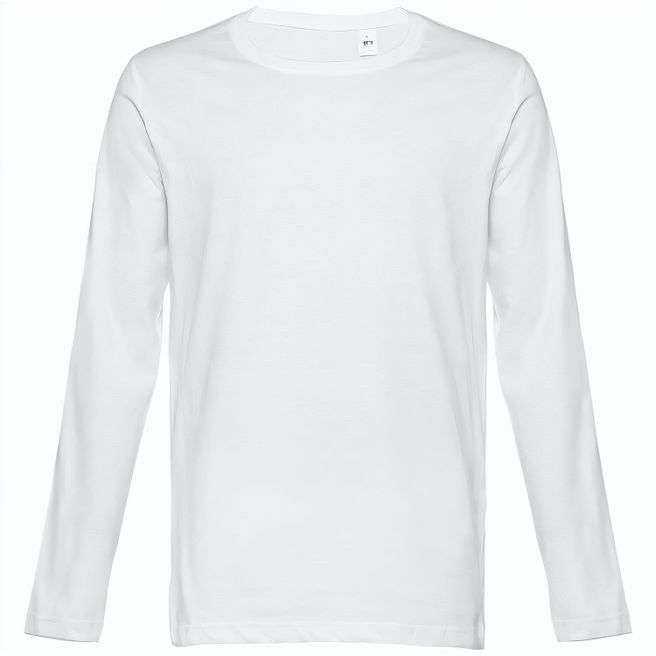 THC BUCHAREST WH. Langärmeliges T-Shirt aus Baumwolle für Herren