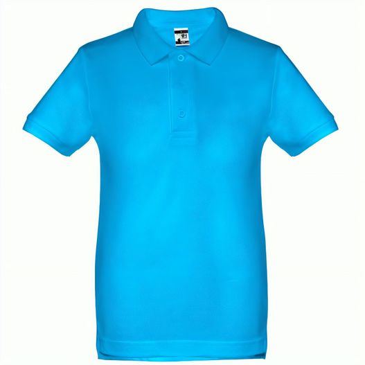 THC ADAM KIDS. Kurzärmeliges Baumwoll-Poloshirt für Kinder (unisex) (Bild 1)