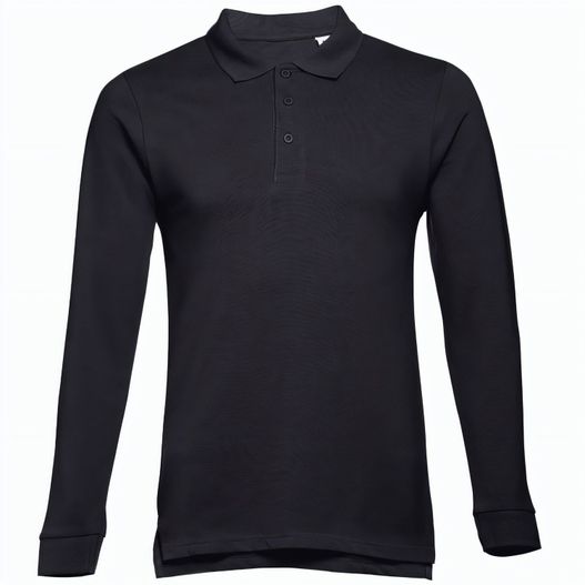Produktabbildung THC BERN. Langarm-Poloshirt für Herren aus kardierter Baumwolle THC BERN. Langarm-Poloshirt für Herren aus kardierter Baumwolle (Bild 1)
