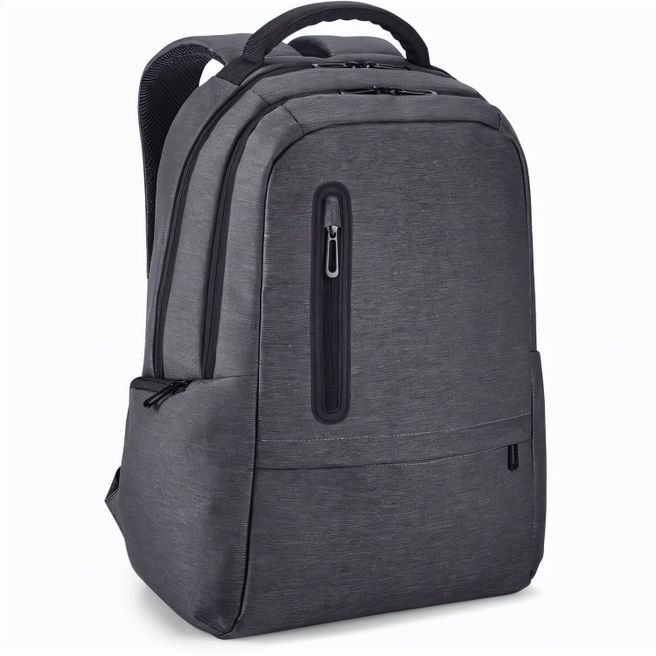 Produktabbildung BOSTON. Wasserdichter 2Tone Nylon 17'' Laptop-Rucksack BOSTON. Wasserdichter 2Tone Nylon 17'' Laptop-Rucksack
