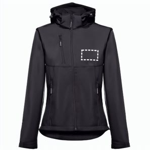 THC ZAGREB WOMEN. Gürtel-Softshell-Jacke für Damen