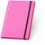 WATTERS. A5-Notizbuch aus fluoreszierendem PU mit linierten Seiten (Bild 1)