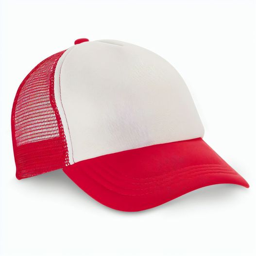 Produktabbildung NICOLA. Mütze aus Polyester und Mesh (150 g/m²) NICOLA. Mütze aus Polyester und Mesh (150 g/m²) (Bild 1)