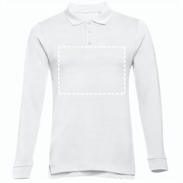 THC BERN WH 3XL. Herren Langarm-Poloshirt