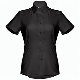 THC LONDON WOMEN. Kurzärmeliges Oxford-Hemd für Damen