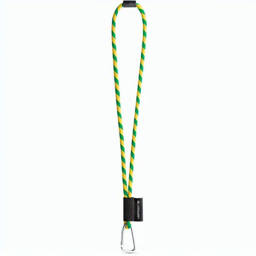 SET Lanyard Tube Long (Ø 7 mm) mit 55 mm D-förmigem Karabiner und Ø 7 mm Sicherheitsverschluss (Bild 1)