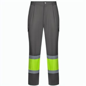 VL ARTEMIS. Zweifarbige Hose aus Twill (190g/m²), Baumwolle (20%) und Polyester (80%)