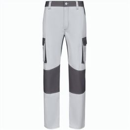 VL NJORD. Zweifarbige Twill-Hose mit mehreren Taschen (240 g/m²), aus Baumwolle (35%) und Polyester (65%)