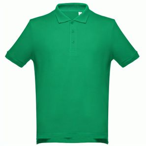 THC ADAM. Kurzarm-Poloshirt aus Baumwolle für Herren