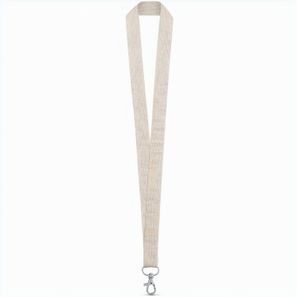 HEATHROW. Lanyard aus 100% Baumwolle