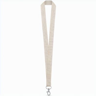 HEATHROW. Lanyard aus 100% Baumwolle