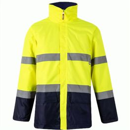 Produktabbildung VL THEMIS. Zweifarbiger Parka (190g/m²), aus Polyester (100%), mit PU-Beschichtung VL THEMIS. Zweifarbiger Parka (190g/m²), aus Polyester (100%), mit PU-Beschichtung