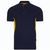VL SUPAY. Zweifarbiges Piqué-Poloshirt (180 g/m²), kurzärmelig, aus Baumwolle (60%) und Polyester (40%)