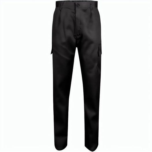 VL AINE. Hose aus Twill mit mehreren Taschen (190 g/m²), aus Baumwolle (20%) und Polyester (80%) (Bild 1)