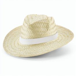 Produktabbildung EDWARD RIB. Natur Strohhut mit sublimations Band EDWARD RIB. Natur Strohhut mit sublimations Band