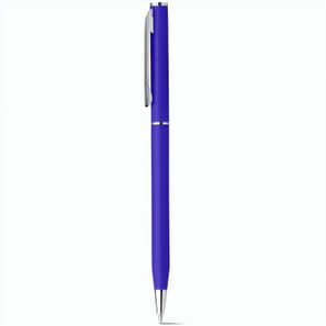 LESLEY METALLIC. Kugelschreiber aus aluminium mit blauschreibender Mine