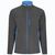 VL GERAS. Zweifarbige Fleecejacke (220g/m²) aus Polyester (100%)