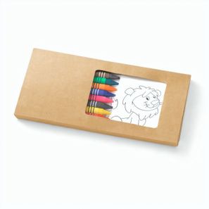 JAGUAR. Malset mit 8 Buntstiften