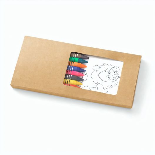Produktabbildung JAGUAR. Malset mit 8 Buntstiften JAGUAR. Malset mit 8 Buntstiften (Bild 1)