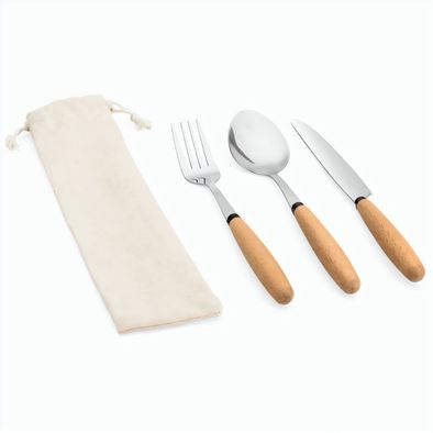 BOULUD. 3-teiliges Set aus Akazienholz