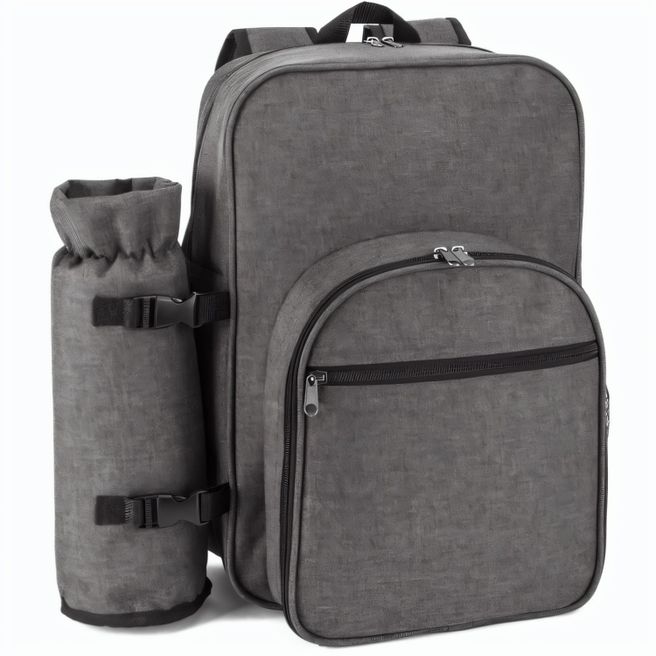 Produktabbildung WHITSUNDAY. Picknick-Kühlrucksack aus 600D, recyceltem Polyester, mit hoher Dichte WHITSUNDAY. Picknick-Kühlrucksack aus 600D, recyceltem Polyester, mit hoher Dichte