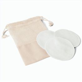 ELISE. Set mit 3 waschbaren und wiederverwendbaren Gesichtsreinigungspads