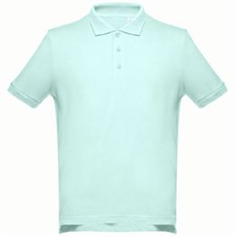 THC ADAM. Kurzarm-Poloshirt aus Baumwolle für Herren