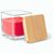 ESSENCE. Duftkerze, 50 g, im Glasbecher mit Bambusdeckel (Bild 2)