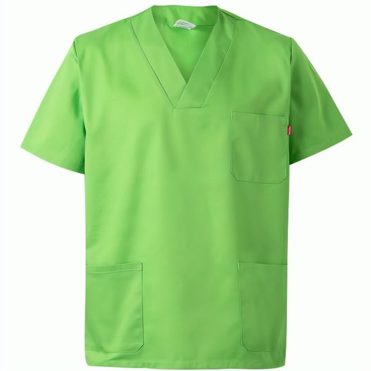 VL ILLAPA. Tunika aus Twill (190g/m²) mit kurzen Ärmeln, aus Polyester (65%) und Baumwolle (35%) (Bild 1)