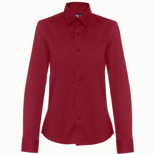 THC PARIS WOMEN. Langärmeliges Popeline-Hemd für Damen (Bild 1)