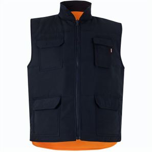 VL DIANA. Steppweste (220g/m²), wendbar und mit mehreren Taschen, aus Polyester (100%), mit Reißverschluss und Wendezipper