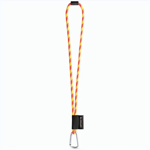 SET Lanyard Tube Long (Ø 7 mm) mit 55 mm D-förmigem Karabiner und Ø 7 mm Sicherheitsverschluss (Bild 1)