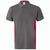 VL SUPAY. Zweifarbiges Piqué-Poloshirt (180 g/m²), kurzärmelig, aus Baumwolle (60%) und Polyester (40%)