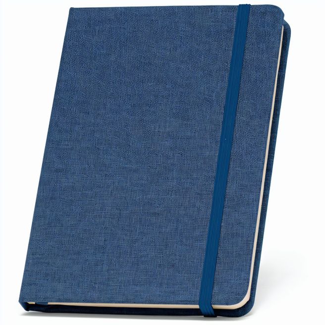 BOYD. A5 Notizbuch aus recyceltem Polyester (100% rPET) mit linierten Blättern