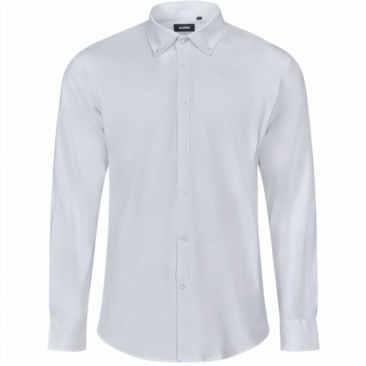 VL PRITHVI MAN. Hemd Oxford (180 g/m²) für Herren, aus Baumwolle (50 %), Polyester (45 %) und Elasthan (5 %) (Bild 1)