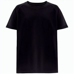 THC MOVE KIDS. Technisches T-Shirt mit kurzen Ärmeln aus Polyester für Kinder