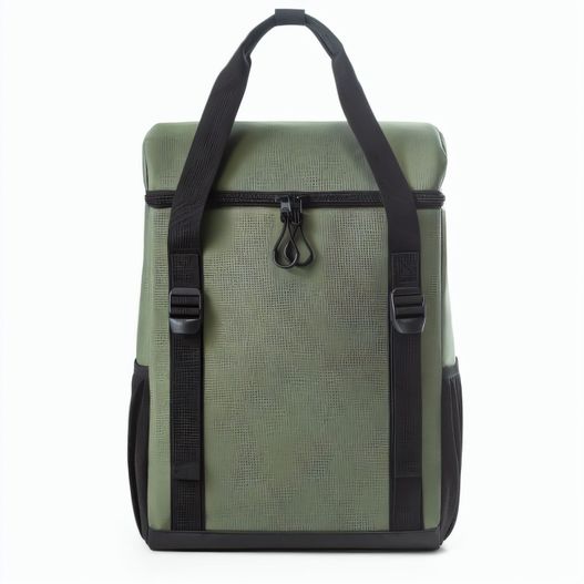 Produktabbildung ROMA L. Gepolsterter Thermorucksack aus recyceltem Polyester 600D Ripstop 16 L ROMA L. Gepolsterter Thermorucksack aus recyceltem Polyester 600D Ripstop 16 L (Bild 1)