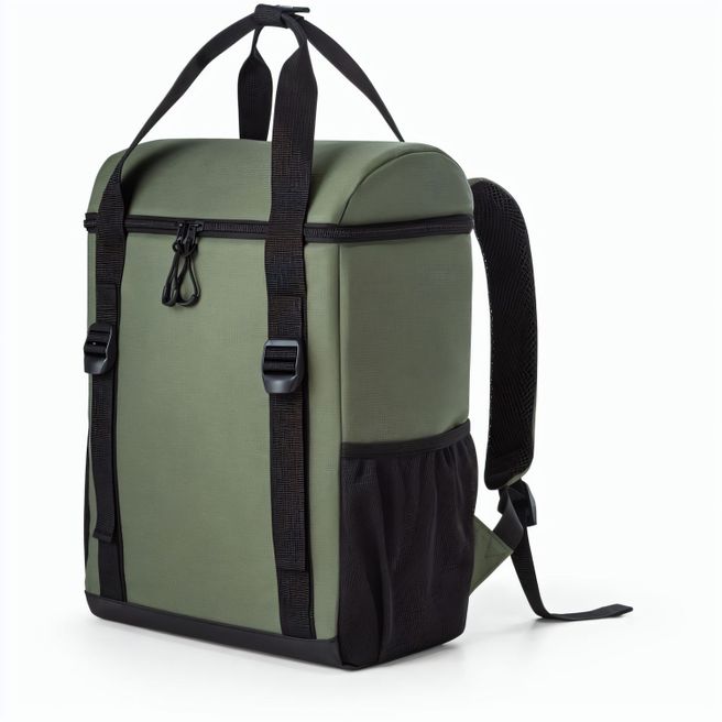 ROMA L. Gepolsterter Thermorucksack aus recyceltem Polyester 600D Ripstop 16 L