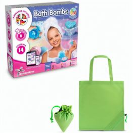 Bath Bombs Kit V. Lernspiel lieferung inklusive einer faltbaren geschenktasche aus 190T