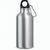 LANDSCAPE S. Aluminium-Sportflasche mit Karabiner 400 ml