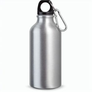LANDSCAPE S. Aluminium-Sportflasche mit Karabiner 400 ml