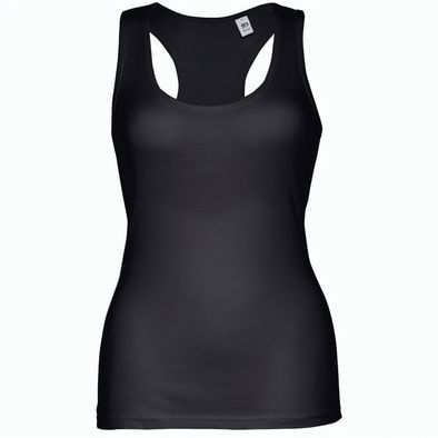 THC TIRANA. Ärmelloses Baumwoll-T-Shirt für Frauen