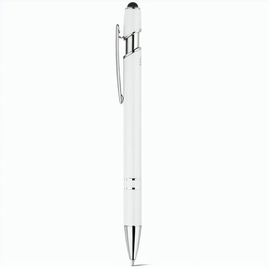 Produktabbildung NEIL. Kugelschreiber mit Gehäuse aus recyceltem Aluminium (100% rAL) und Touch-Pen Druckknopf NEIL. Kugelschreiber mit Gehäuse aus recyceltem Aluminium (100% rAL) und Touch-Pen Druckknopf (Bild 1)