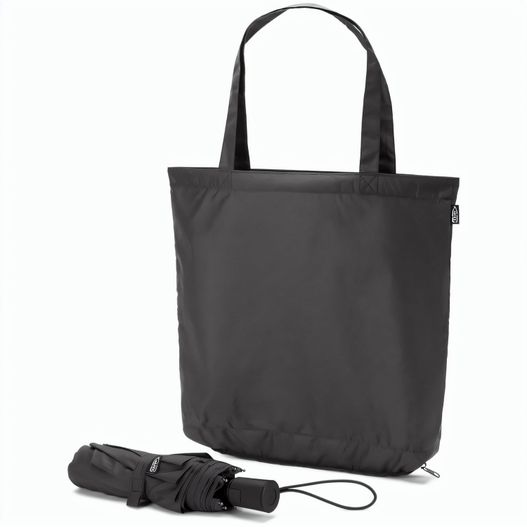 Produktabbildung SKYLAR. 2-in-1-Regenschirm mit Einkaufstasche inklusive. Dieser ist aus recyceltem Polyester SKYLAR. 2-in-1-Regenschirm mit Einkaufstasche inklusive. Dieser ist aus recyceltem Polyester (Bild 1)